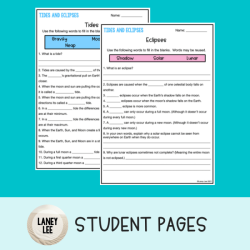 Worksheet tides tides and tides