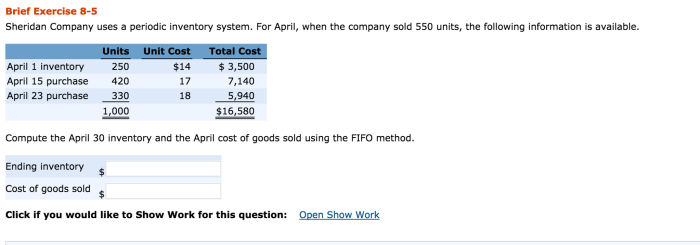 Solved inventory periodic sheridan uses company transcribed problem text been show has